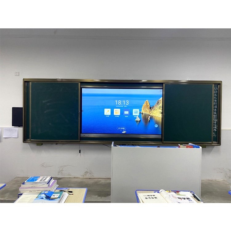 班班通多媒體教學一體機 75英寸交互式觸摸屏如何重塑中小學課堂